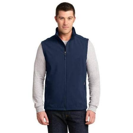 Port Authority ® Core Soft Shell Vest. J325 Xl Dress Blue Navy ...