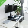 thumbnail image 3 of AdvanceUp  Electric Automatic Standing Desk Converter Riser with Dual Monitor, 3 of 10