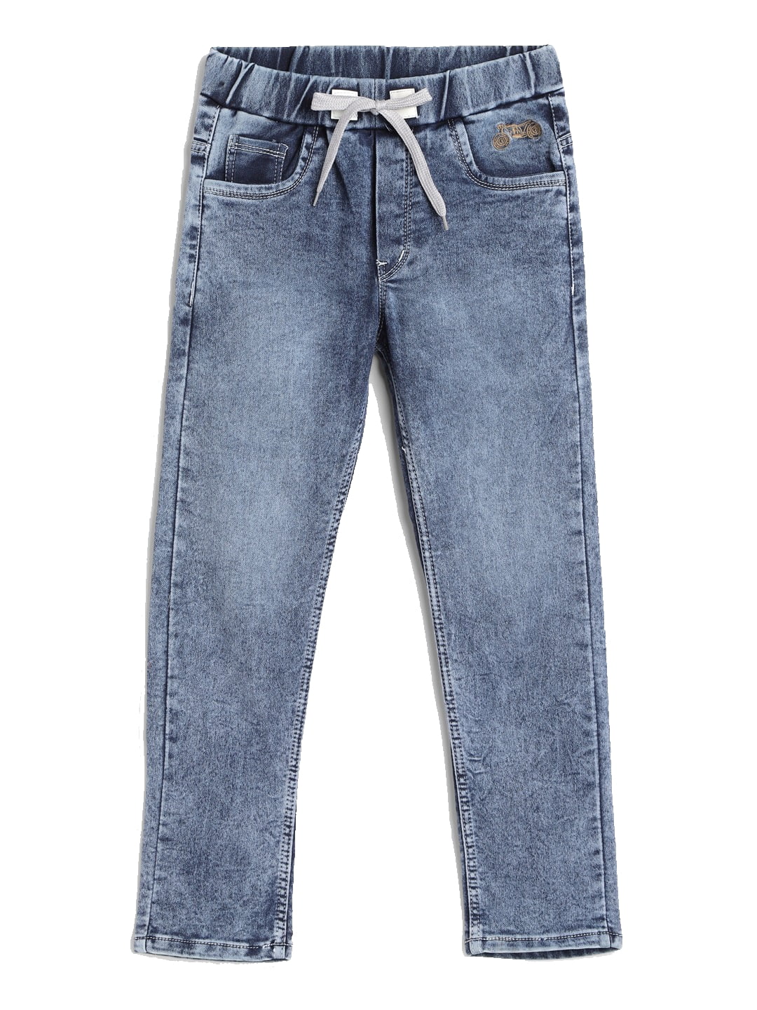 chopper club Boys Jeans Elastic Waist with Drawstrings Stretchable