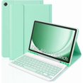 thumbnail image 1 of Funda con Teclado Desmontable Verde Menta para Samsung Galaxy Tab A10 9.9", SM-X501/X505/X506/X508, 1 of 8