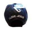 thumbnail image 3 of Black Duck Brand Christ King of Kings 3D Embroidered Jesus Christian Baseball Hat/Cap (Navy), 3 of 3