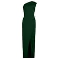 thumbnail image 2 of Rigardu dresses for women Personality Solid Color Dress Simple And Exquisite Design Suitable For All Occasions womens dresses Green + S, 2 of 3