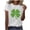 White, variant on LIaqionyy Womens Summer Short Sleeve Tops Printed T Shirts Casual Loose Basic Graphic Tees Fashion Clothes