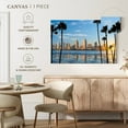 thumbnail image 5 of Elephant Stock Downtown San Diego Skyline Wall Art - Horizontal Canvas Wall Art - Living Room Wall Decor - City Canvas - Blue And Yellow Decor - 48" x 32", 5 of 8