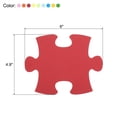thumbnail image 2 of Recortes de rompecabezas Uxcell, paquete de 72 rompecabezas de papel, recortes de rompecabezas coloridos para el aula, colores surtidos, 2 of 7
