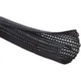 thumbnail image 1 of 13mm-7.7m Self-closing Cable Cover Cable Sleeve Cable Cover Tidy Cable Management for Computer, Automotive - Black, 1 of 5