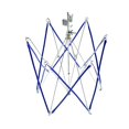thumbnail image 1 of Handheld Yarn Winder Swift Fiber String Ball Wool Winder, Holder Practical String Winding Machine Sewing Accessories ,Yarn Tabletop Clamp, 1 of 7