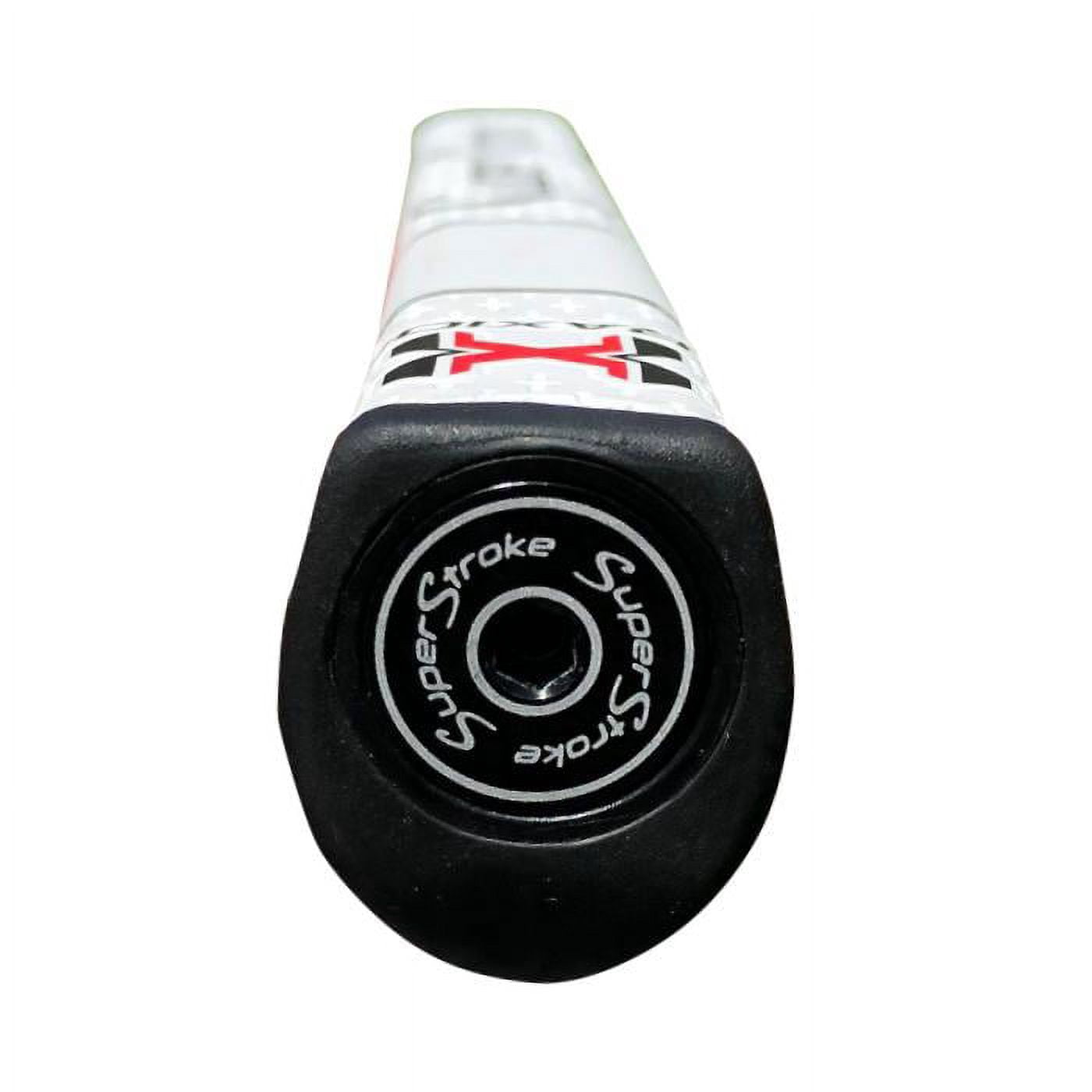 (071130) SuperStroke Traxion Pistol GT Tour Golf Putter Grip, Red/White/Blue Pistol GT Tour