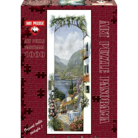 Lake Maggiore Panoramic 1000 Piece Puzzle
