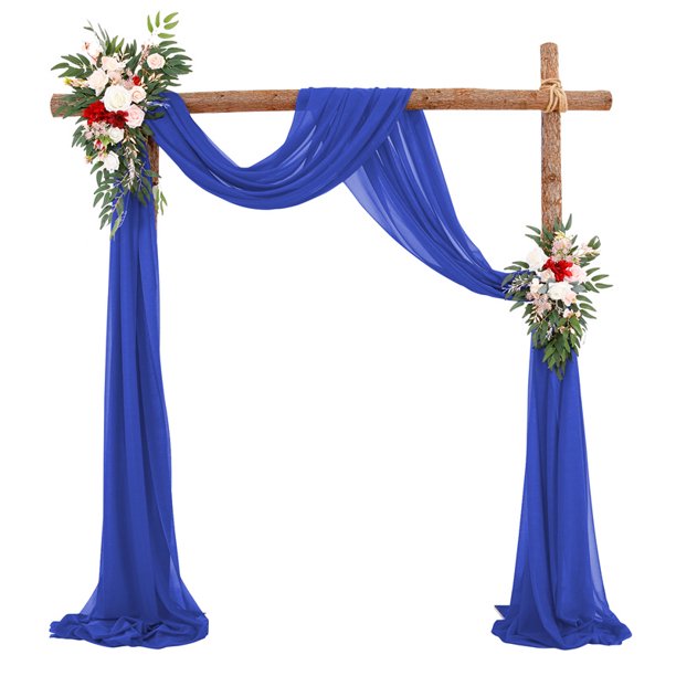 XmhyTop-A Cortina de 75 x 300 cm con diseño de arco para bodas, ideal para decoración de ceremonias, fiestas y recepciones, C30