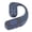 Blue, variant on Rupoun Single Ear Earhook Wireless Earphone Bluetooth V5.5 Bone Conduction Open Ear Headset with Noise Concealing Mic Built-in LED Display for Sports and Business, Black (10 inches / 25.4 cm)