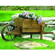 Wooden Wheel Barrow