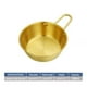thumbnail image 2 of Cooking Snack Seasoning Bowl With Handle, Golden Rice Bowl, Hot And Cold Wine Bowl, Stainless Steel Rice Wine Bowl, 2 of 2