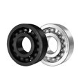 thumbnail image 2 of Yazoeia High temperature deep groove ball full bead bearings 6000 6001 6002 6003 6004 6005 6006 6007(Black 6003) CJB12-58364, 2 of 6