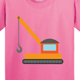 thumbnail image 4 of Inktastic Kids Construction Crane Youth T-Shirt, 4 of 5