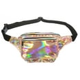 thumbnail image 5 of C.T.Soarsky Women's Belt Bags Fanny Pack Sparkly Outfits for Women Girls Festival Rave Waist Bag-Rose Gold, 5 of 7