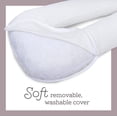 thumbnail image 4 of Milliard U Shaped Total Body Support Pillow Memory Foam with Cool, Breathable and Washable Cover- 54 Inch, 4 of 9