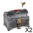 thumbnail image 1 of Alcancía, del tesoro pirata para niños,caja de gran tamaño, del tesoro pirata de almacenamiento con juguete con cerradura,Caja del tesoro aventurera con juguete con cerradura para, 1 of 8