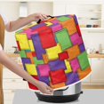 thumbnail image 4 of Small Appliance Covers for Electric Pressure Cooker Rice Cooker and Air Fryer Insulated Protector Cover Instant Pot Cover 8 Quart Stain Resistant Washable Cover, Stitching in Squares, 4 of 4