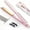 Pink, variant on Faszin Hair Straightener, 2 in 1 Straightener and Curler, Fast Heat Titanium Flat Iron with Negative Ions to Create Sleek Style, Dual Voltage Styling Tool for Professional Salon Straighten/Curl/Wave