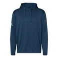 thumbnail image 1 of Textured Mixed Media Hooded Sweatshirt, 1 of 1