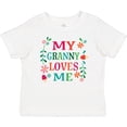 thumbnail image 3 of Inktastic Granny Loves Me Girls Girls Baby T-Shirt, 3 of 5
