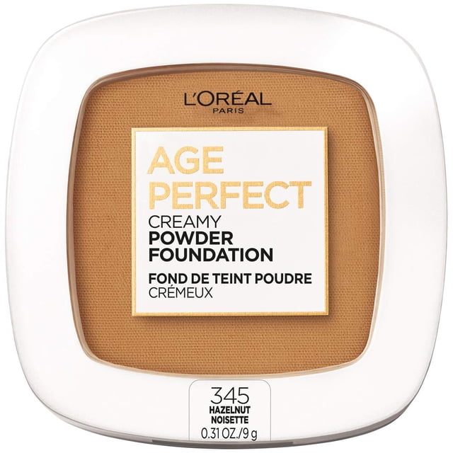 Base en Polvo Cremosa L'Oreal Paris Age Perfect 9g Avellana