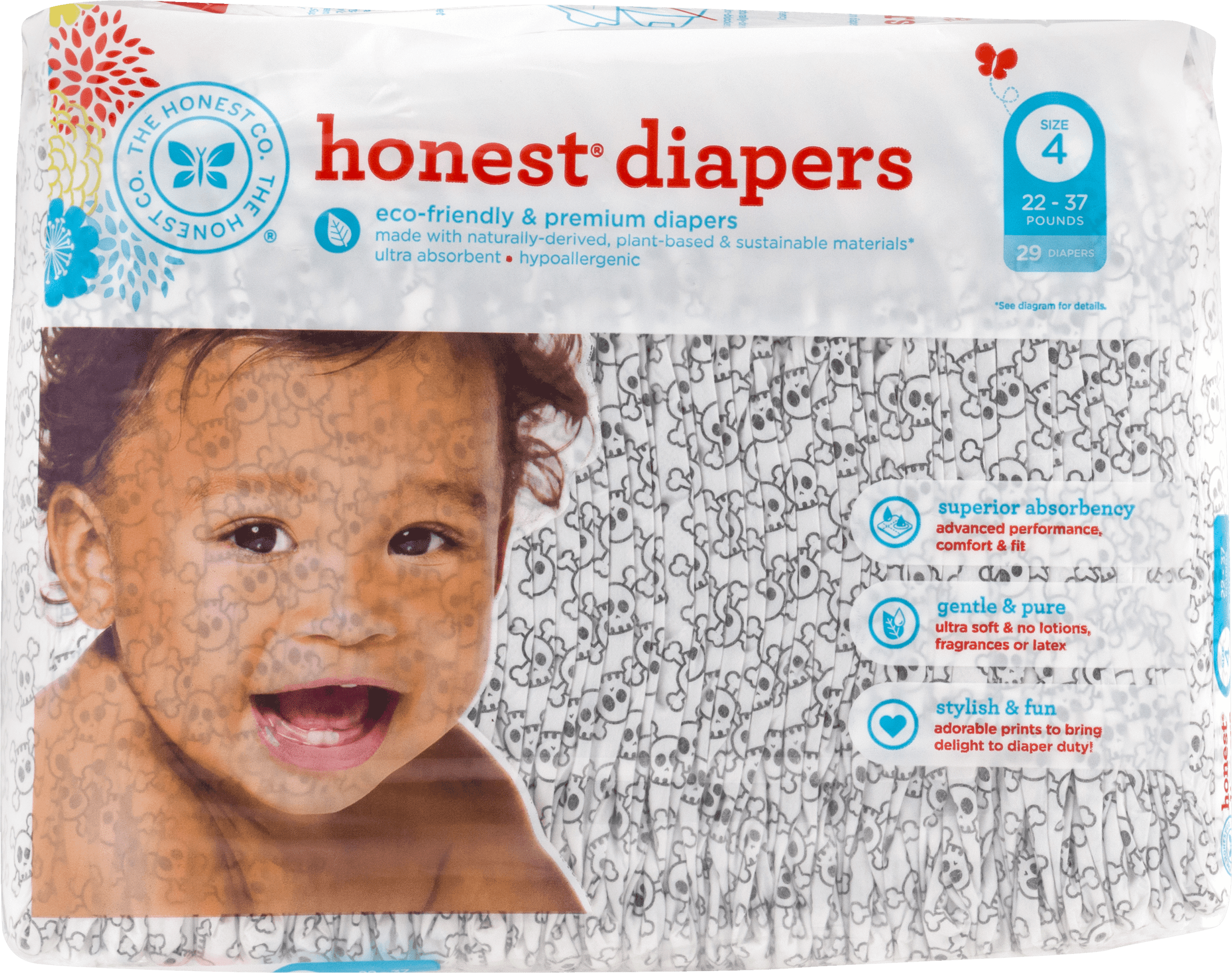 honest skull diapers