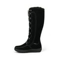 thumbnail image 5 of Comfy Moda Women's Waterproof Tall Winter Snow Boots Warsaw, Black, Size 7, 5 of 7