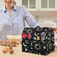 thumbnail image 5 of ZIATUBLES Stand Mixer Cover Waterproof Kitchen Mixer Dust Cover with Adjustable Drawstring Washable Kitchen Appliance Storage Cover for 4.5-5 Quart Standing Mixer, Sun Moon Star Black, 5 of 7