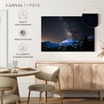 thumbnail image 5 of Elephant Stock Milky Way Over Longs Peak Wall Art - Horizontal Canvas Wall Art - Living Room Wall Decor - Astronomy & Space Canvas - Blue And Black Decor - 48" x 32", 5 of 8