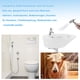 thumbnail image 4 of Matsuzay Pulverizador de bidé para mujer, 2 uds., dispositivo de de mano de acero inoxidable resistente al desgaste, herramientas de limpieza Juegos de accesorios de baño, 4 of 6