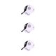 thumbnail image 2 of Qarigey Gorra de béisbol unisex de moda para la playa y actividades al aire libre sombreros para mujeres gorras de béisbol negro blanco Type1 NO1, 2 of 6