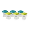BEABA Clip Peacock Containers Snacks and Baby Food 6 Piece, 7 oz