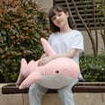 thumbnail image 6 of MorisMos Giant Shark Stuffed Animal 40" Soft Shark Plush Pillow, 6 of 7