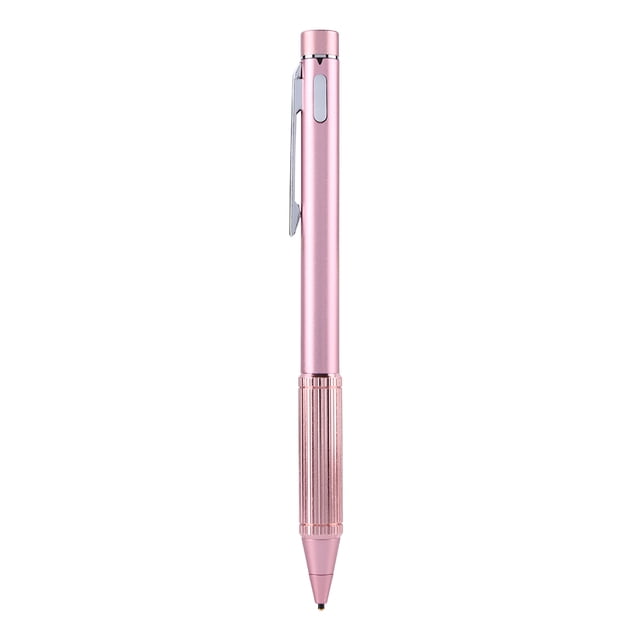Lápiz capacitivo activo universal, punta de cobre ultrafina de alta precisión de 1,45 mm, oro rosa
