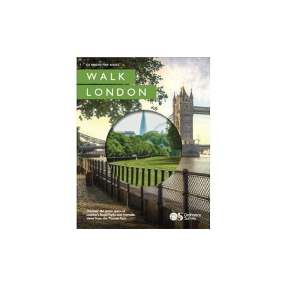 Pre-Owned Walk London Map | Royal Paths & Thames Path | Ordnance Survey | OS Urban Series | England | City Walks | London | Maps | Adventure (OS Urban Map) Paperback