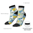 thumbnail image 6 of Pofeuu Cute Poodle Dog Print 30cm Socks, Adult Running Hiking Socks for Youth and Adult, 6 of 7
