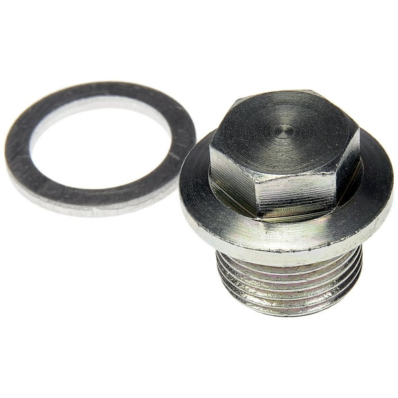 Dorman 090-951 Engine Oil Drain Plug for Specific Chevrolet / GMC / Isuzu Models, Silver (Pack of 5)