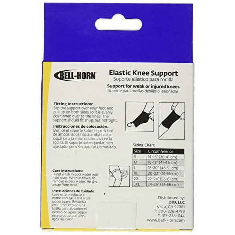 Bell-Horn Elastic Knee Support/Compression Sleeve, Beige, XX