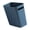 Blue, variant on Square Shape Open Top Garbage Bin Lidless Waste Basket Bathroom Trash Can For Living Room Kitchen And Small Spaces