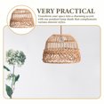 thumbnail image 4 of HINTRMENT Lamp Shades Replacements Round Hanging Lampshade Bar Decor 1Set, 4 of 5