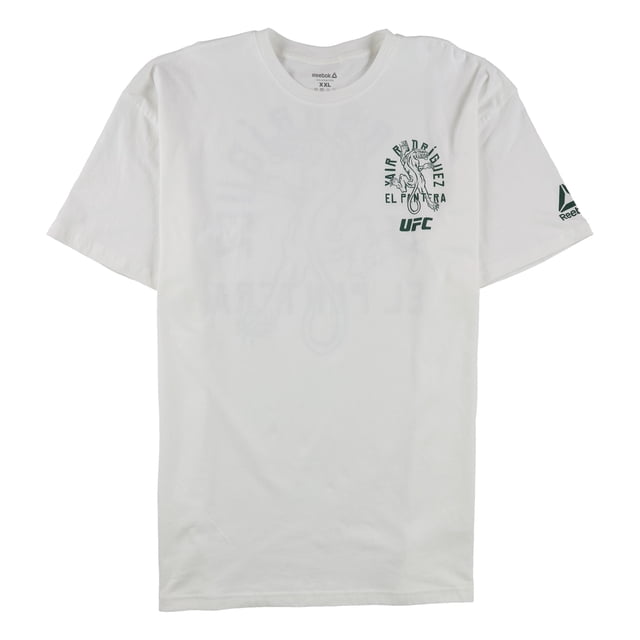 Reebok T-Shirt Graphique pour Hommes El Pantera, Blanc, Très Grand
