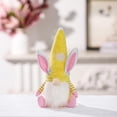 thumbnail image 4 of Muñeca de peluche sin rostro LED para decoración de conejitos de gnomos de pascua, 4 of 5