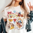 thumbnail image 4 of Disney Fantasia Mickey Coquette T-Shirt, Fantasmic Shirt, Disneyland Family Matching, WDW Tee, Mickey Sorcerer, Disney Castle, 4 of 6