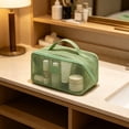 thumbnail image 6 of AUNVITO Mesh Storage Bag, Large Capacity Travel Toiletry Bag, Portable Cosmetic Organizer with Handle, 6 of 6