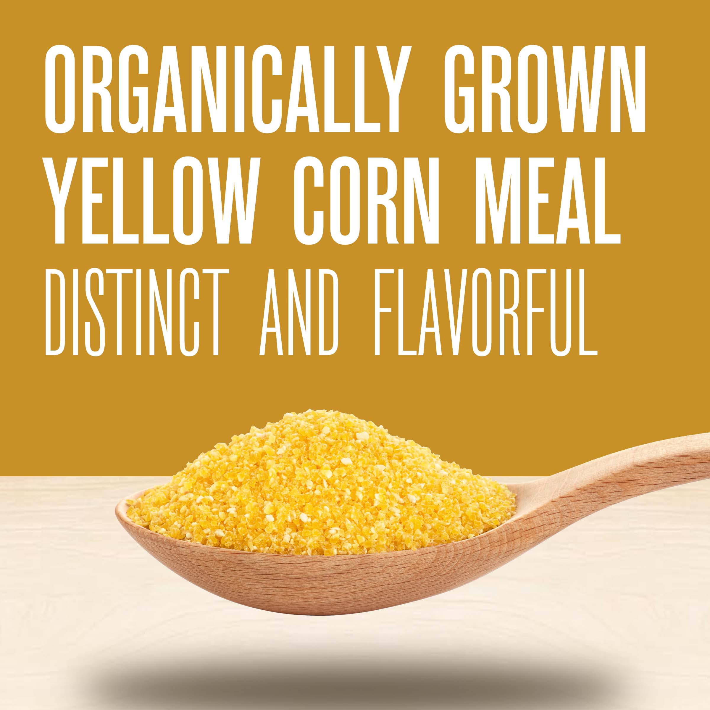 Arrowhead Millsオーガニックグルテンフリーイエローコーンミール 22オンス バッグ 6個入り Mills Organic
