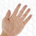 thumbnail image 4 of MesaSe Chicken Wire Mesh Roll Hexagonal Galvanized Chicken Mesh Fence Wire Net Coated Steel Metal Garden Netting Fencing Wire Mesh Poultry Netting for Vegetable Garden Animal Enclosure, 4 of 6
