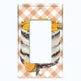 thumbnail image 5 of Metal Light Switch Plate Cover Elegant Chocolate Cake Desserts CAK004, 5 of 13