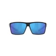 thumbnail image 1 of Gafas de Sol Costa Del Mar para Hombre, Montura Negra Brillante, Lentes Espejo Azul, 1 of 7